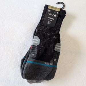 NWT Stance Performance Crew Socks 3-Pack